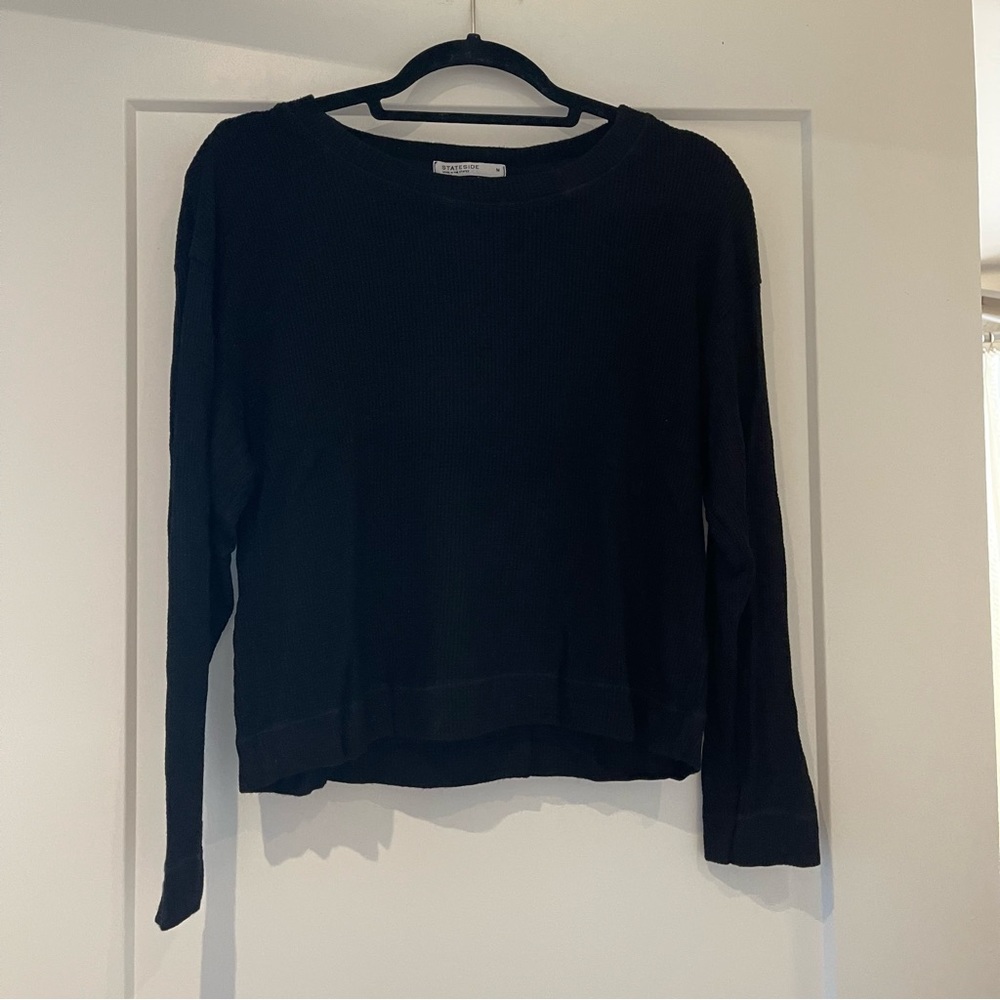 STATESIDE waffle sweatshirt